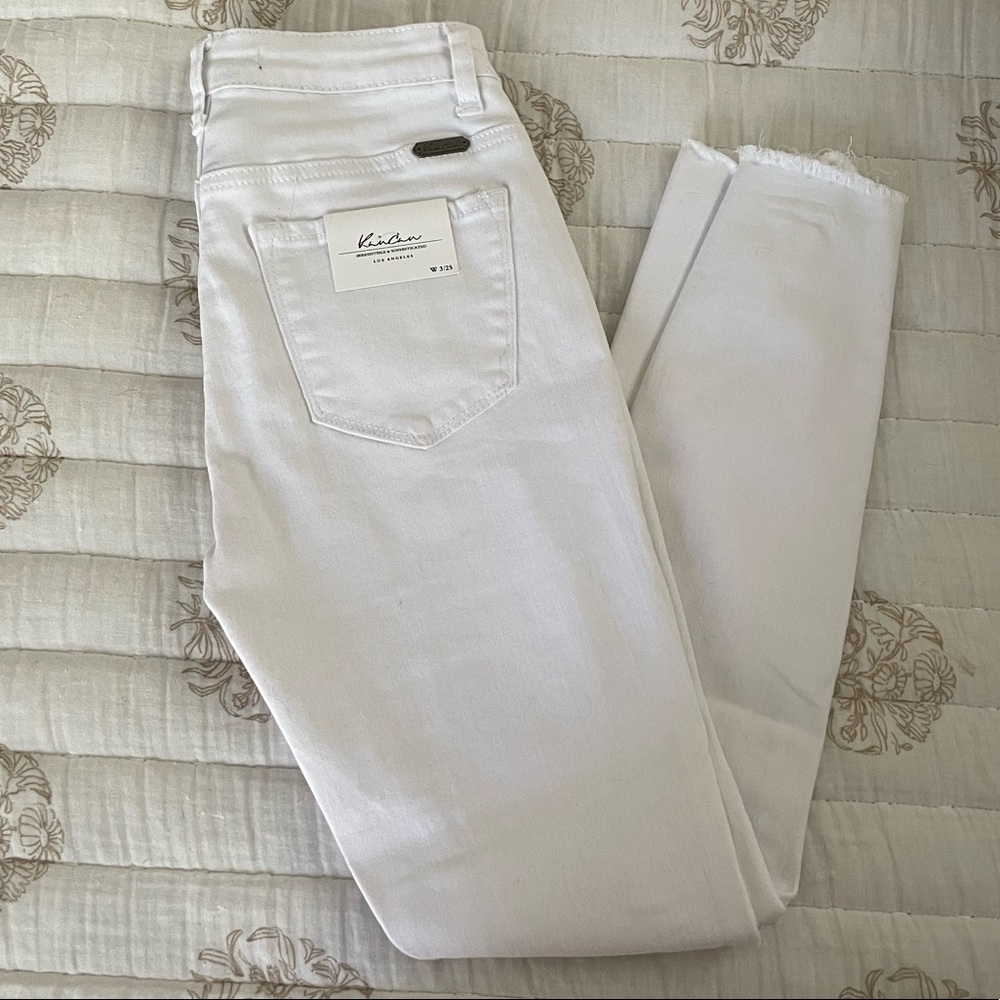 White Ripped Jeans - Picture 4 of 6